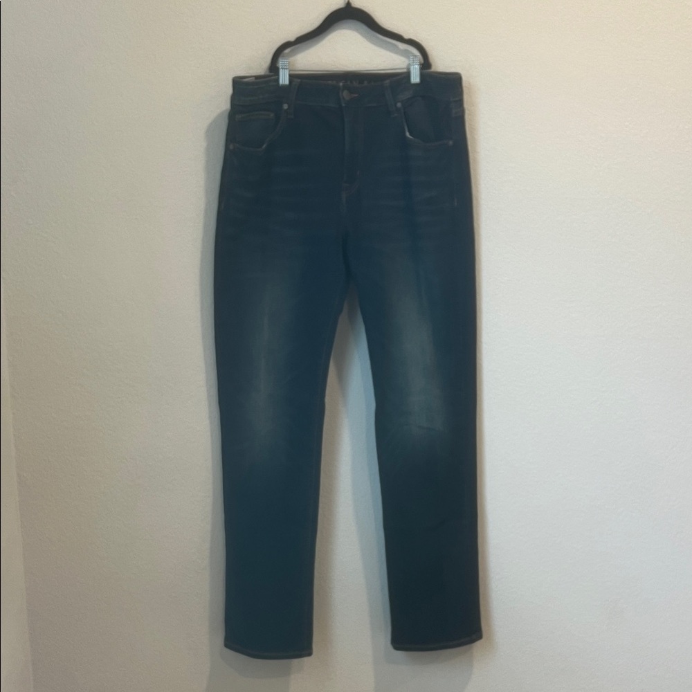 American Eagle Outfitters Dark Wash Straight Jeans